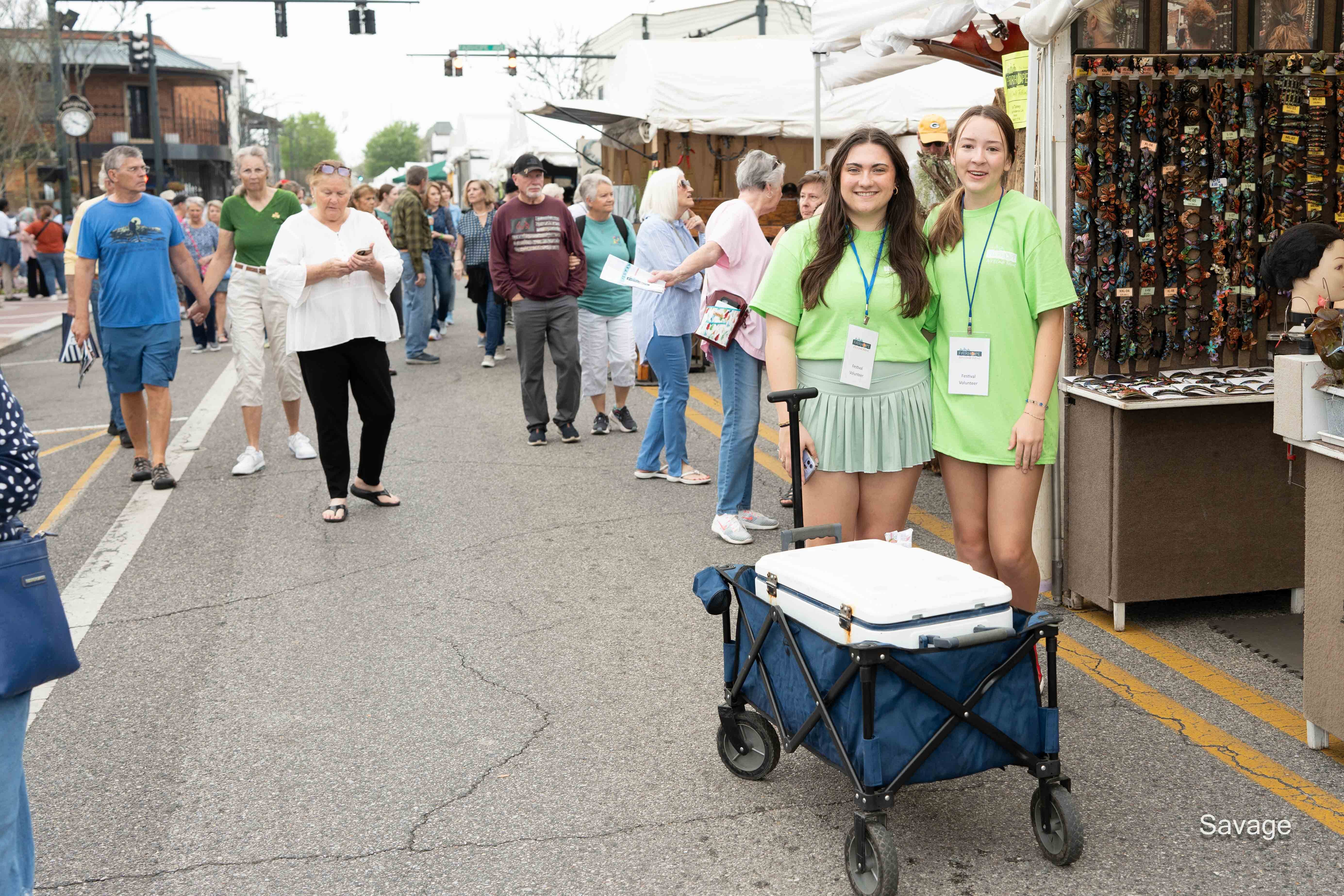 2024 Artist Hospitality volunteers